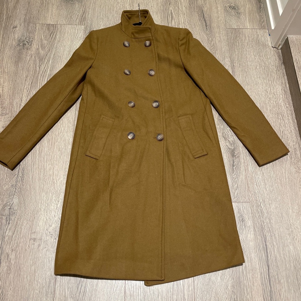 Zara wool coat (brown) XS
